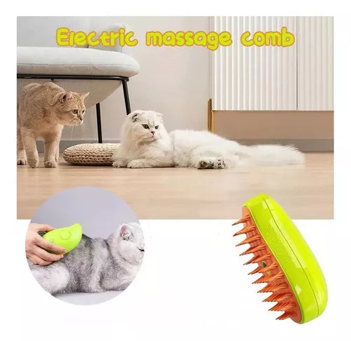 Cepillo de vapor para mascotas