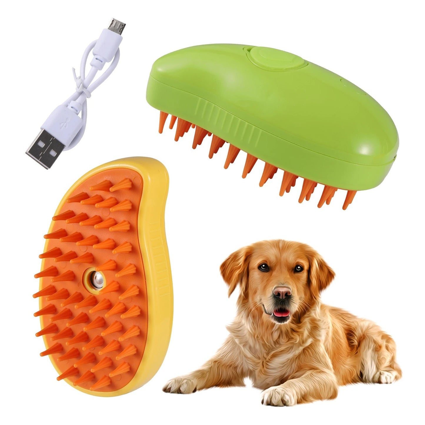 Cepillo de vapor para mascotas